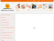 Tablet Screenshot of medicinadeoriente.com